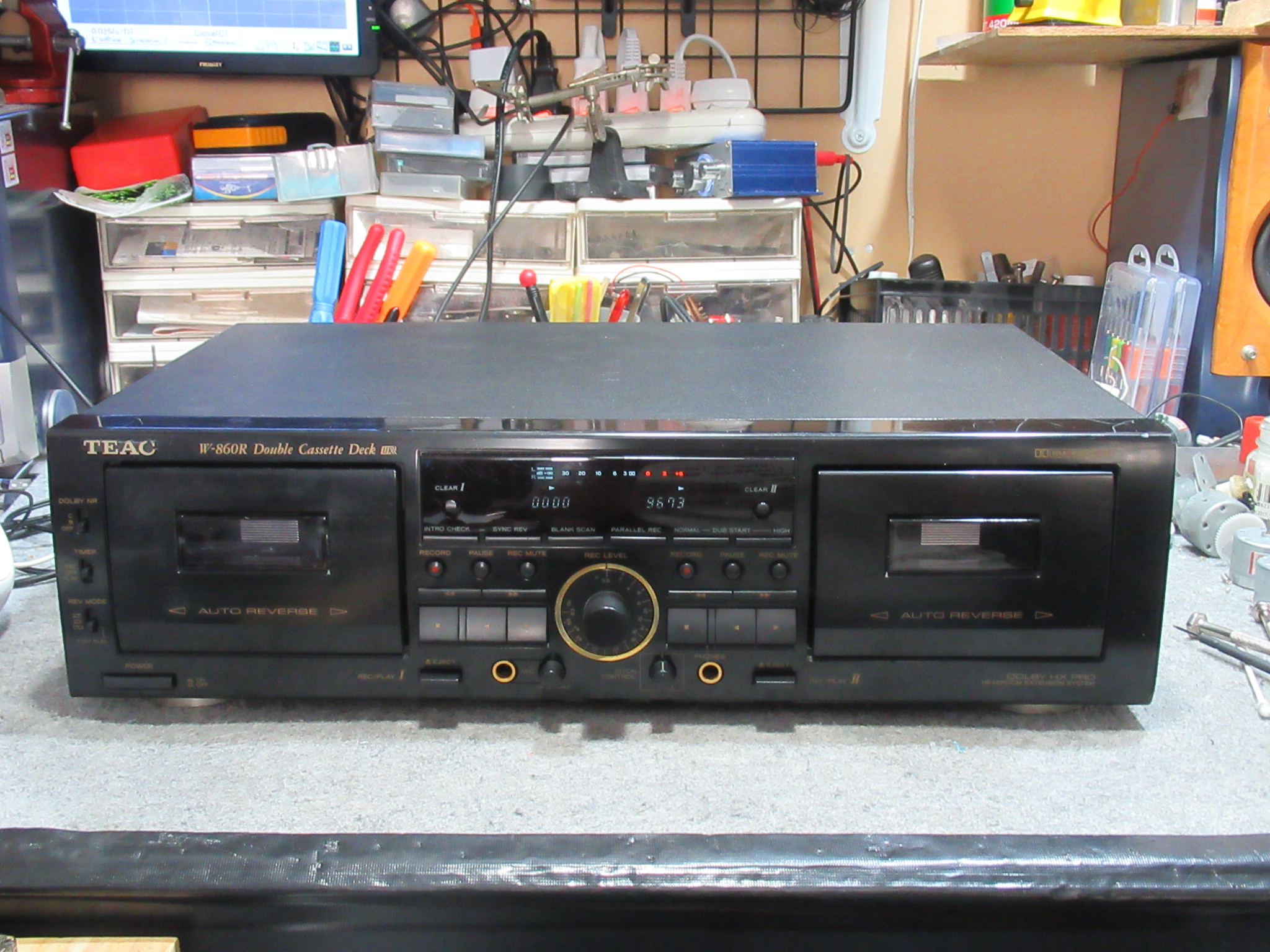 TEAC W-860R テープ速度・ヘッドアジマス調整 – Audiolife － Enjoy 