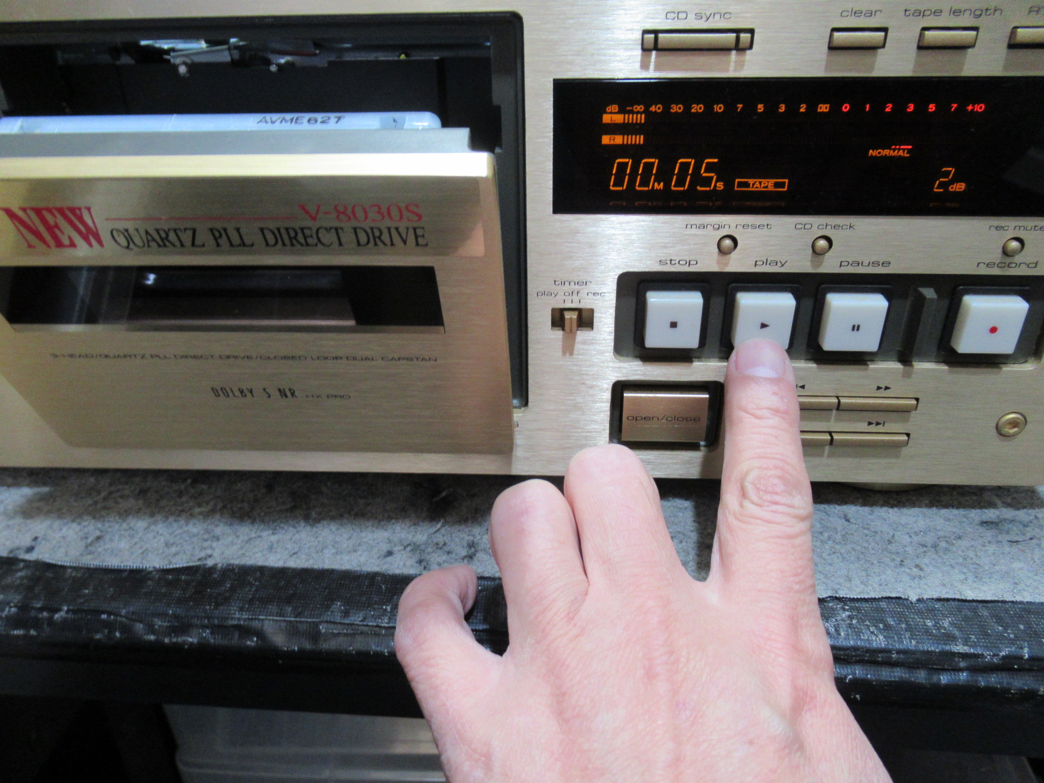 TEAC V-8030S テープ損傷 – Audiolife － Enjoy your audio life!!