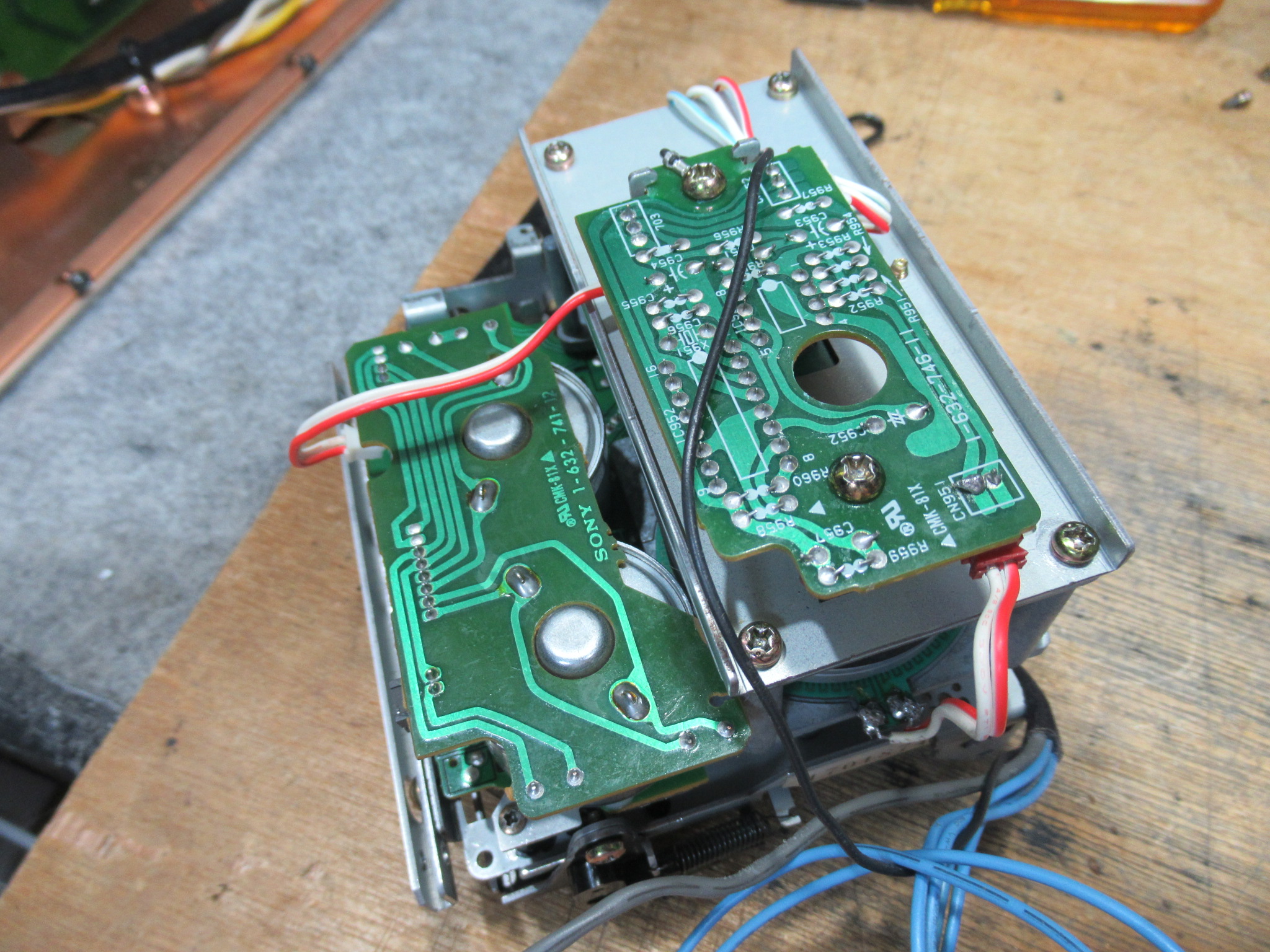 SONYステレオカセットデッTC-KA7ES※修理前提※通電のみ確認※ジャンク品