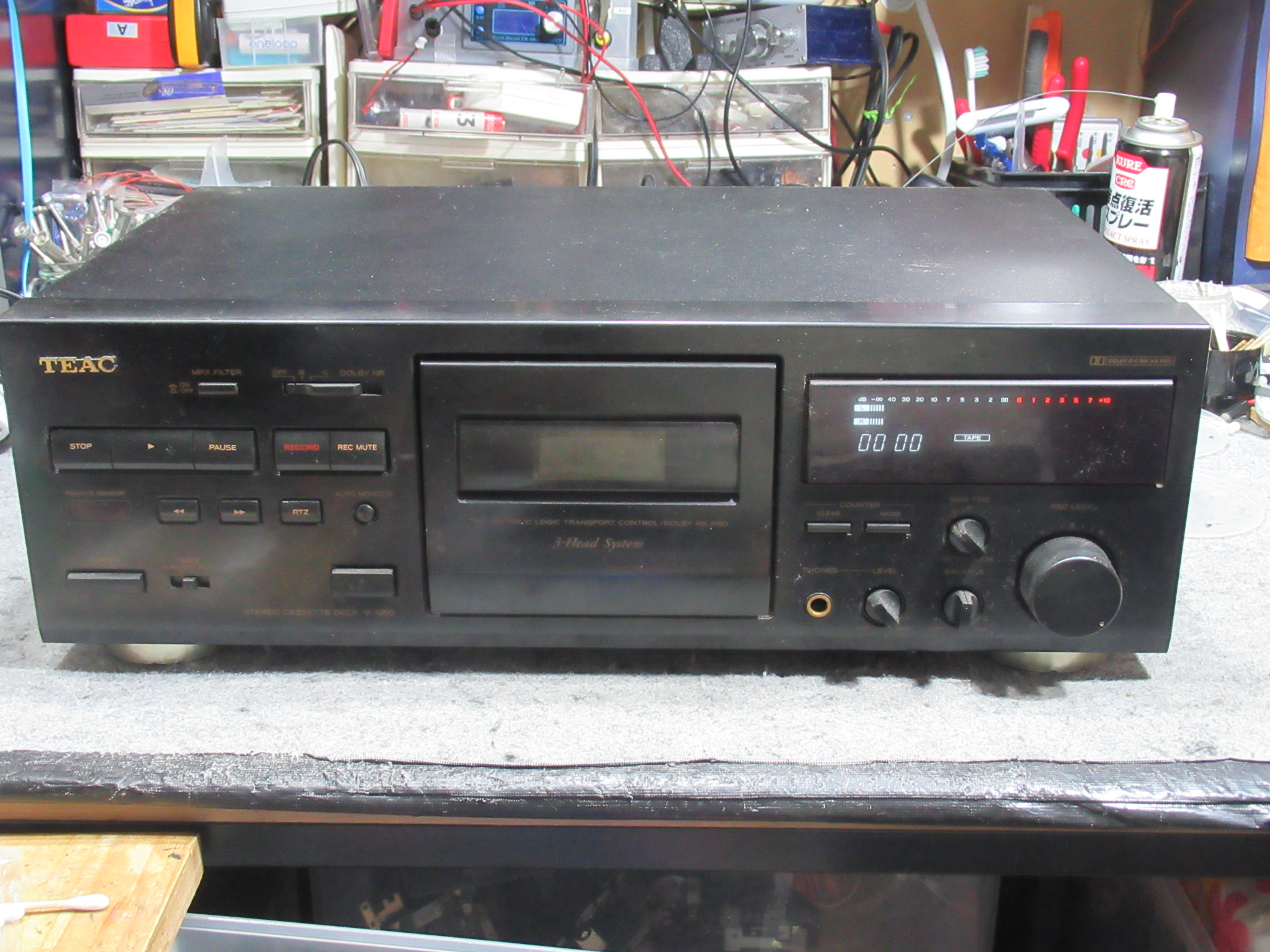 TEAC V-1050 キャプスタンモーター交換ほか – Audiolife － Enjoy your