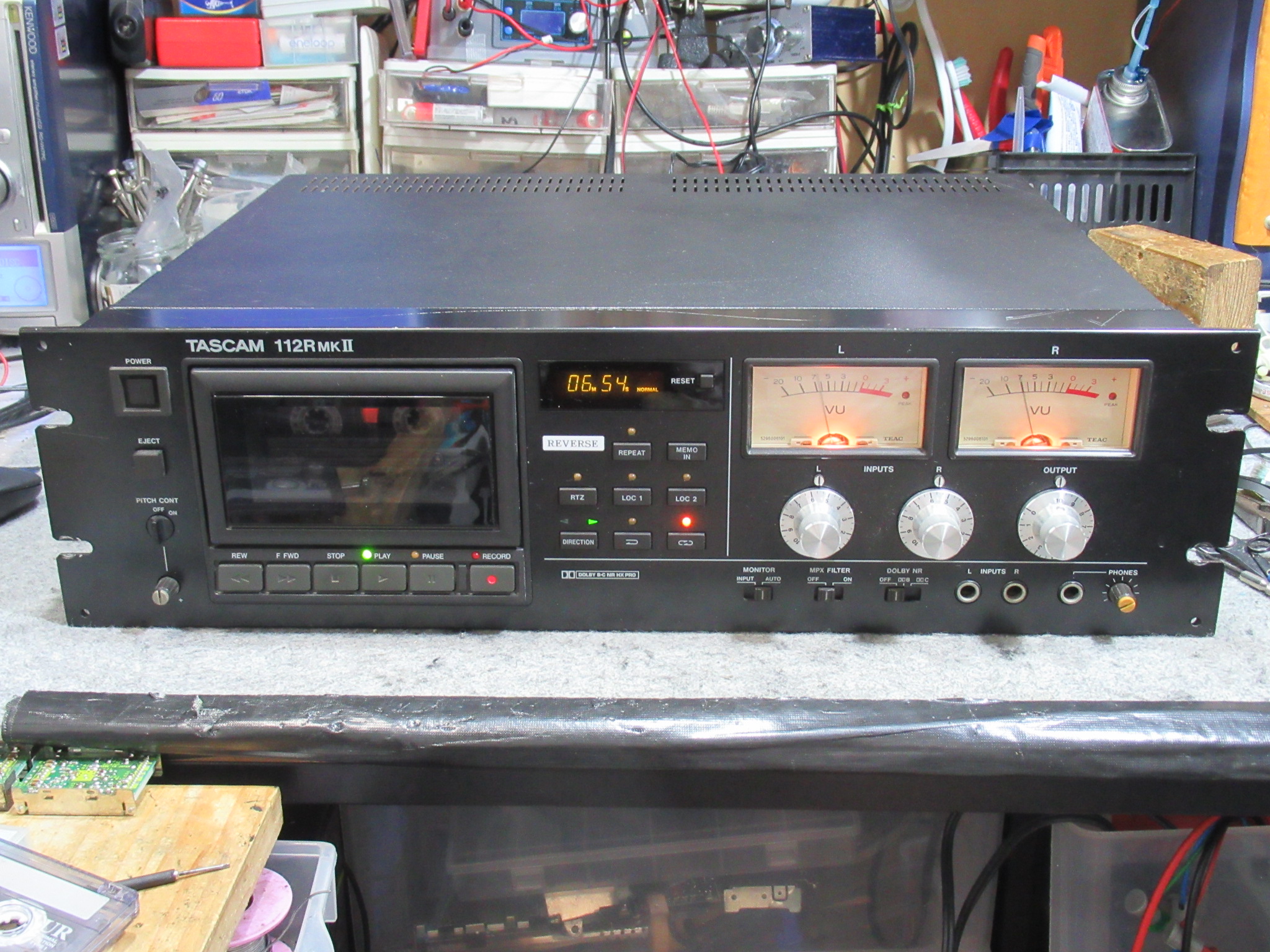 TASCAM 112RmkⅡ – Audiolife － Enjoy your audio life!!