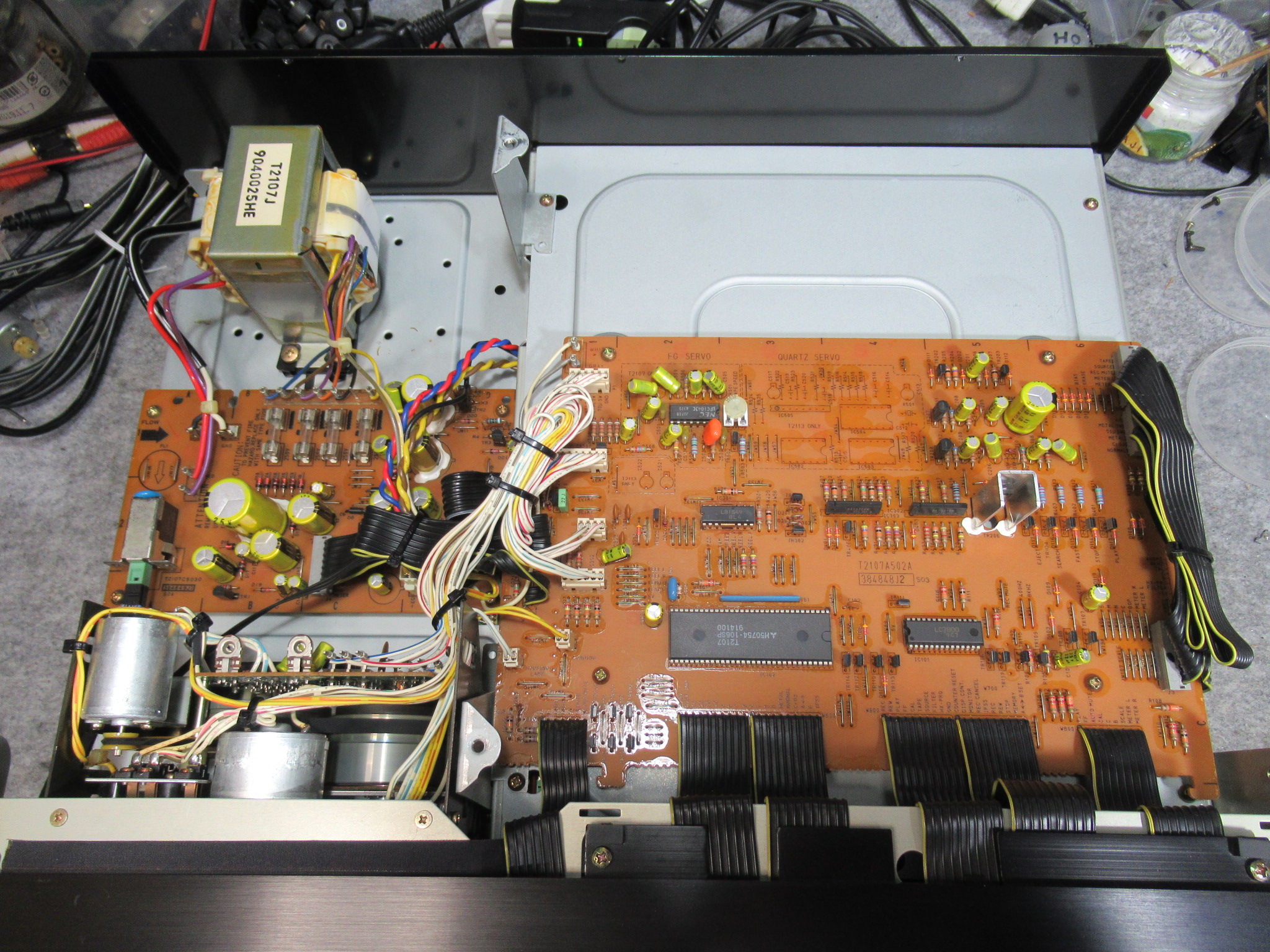 A&D GX-Z7100 修理不良の修理 – Audiolife － Enjoy your audio life!!