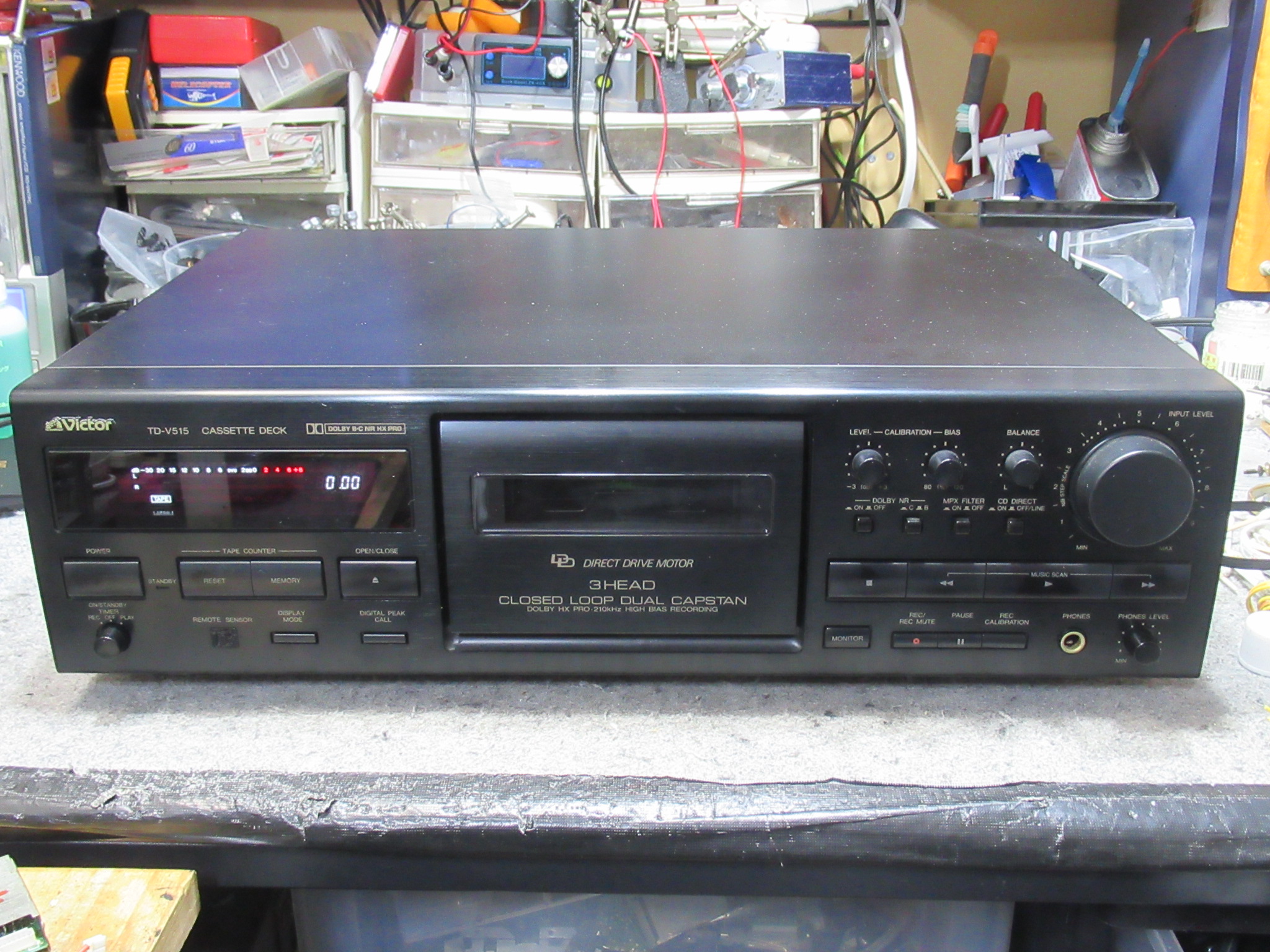 Victor 3 Victor TD-V515 美品良好 Victor TD-V515 走行不良 – Audiolife － Enjoy your audio life!!