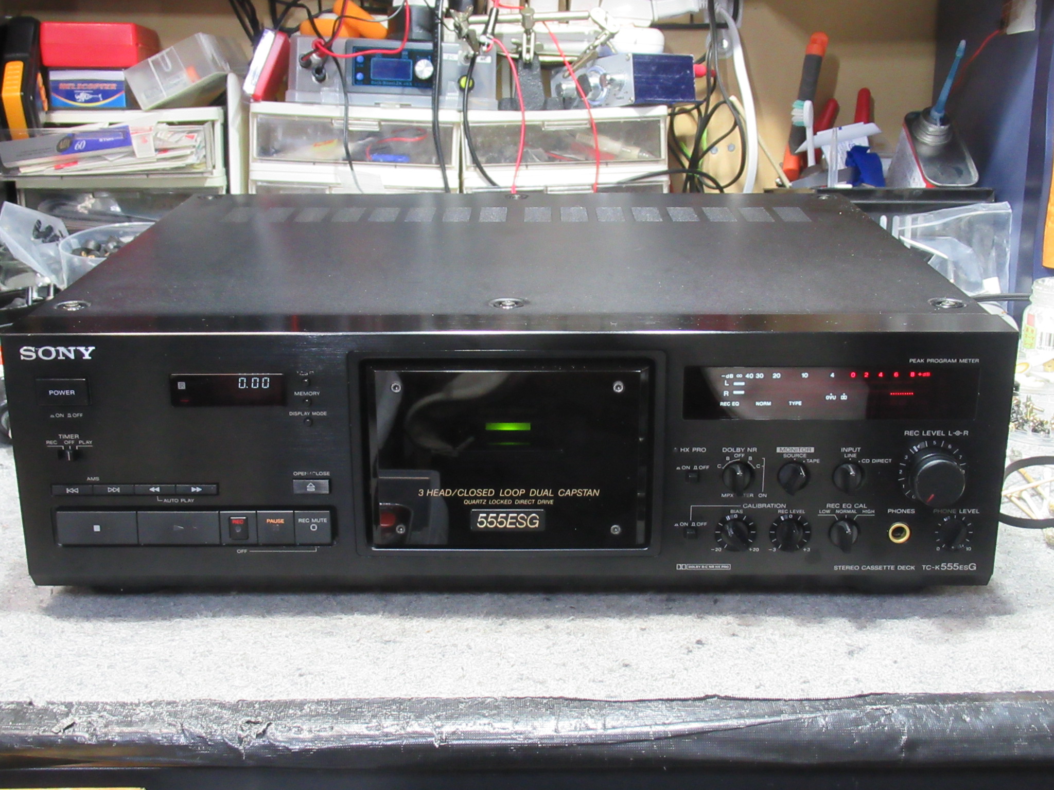 SONY カセットデッキ TC-K555ESG SONY TC-K555ESG – Audiolife － Enjoy your audio life!!